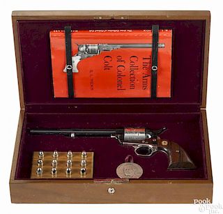 Colonel Samuel Colt Sesquicentennial Model single-action Army revolver, .45 long Colt caliber