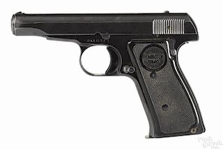 Remington Model 51 semi-automatic pistol, .380 caliber, 3 1/2'' barrel, serial #PA10141. C & R
