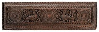 Southeast Asian Carved Wall Plaque