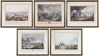 Five Military Related Prints