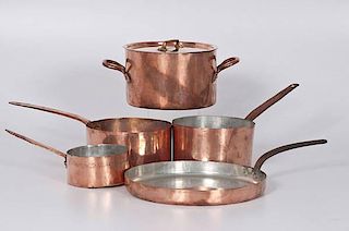 Tin-Lined Copper Cookware 