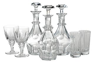 23 Pieces Baccarat and Baccarat Style Drinkware