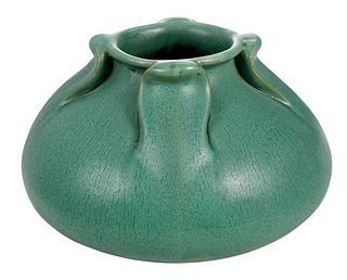 A Fine W.B. Mundie Teco Art Pottery Vase