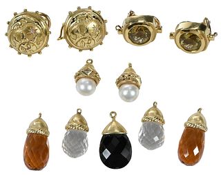 Orlanda Olsen Group of Earrings