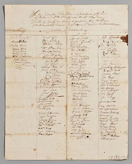 Early Boston, Massachusetts Documents: 1692 and 1771.