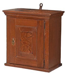 Pennsylvania Chippendale Pine Hanging Cabinet