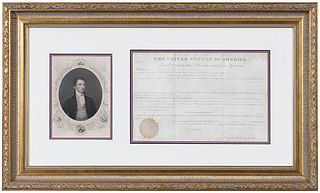James Monroe Signed Document