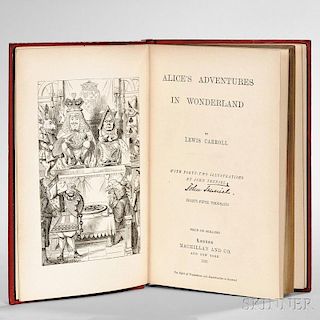 Dodgson, Charles Lutwidge [aka] Lewis Carroll (1832-1898) Alice's Adventures in Wonderland