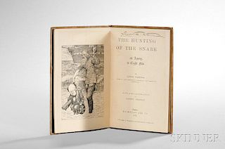 Dodgson, Charles Lutwidge [aka] Lewis Carroll (1832-1898) The Hunting of the Snark.