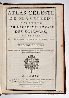Flamsteed, John (1646-1719) Atlas Céleste de Flamsteed, Approuvé par l'Académie Royale des Sciences et Publié sous le Privilège de cet