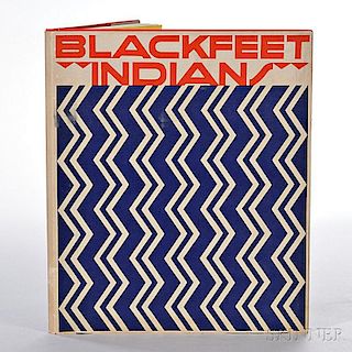Linderman, Frank Bird (1869-1938), illus. Winold Reiss (1886-1953)   Blackfeet Indians