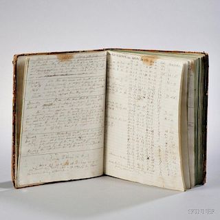 Merchant Ship's Log Book, 1830-1840