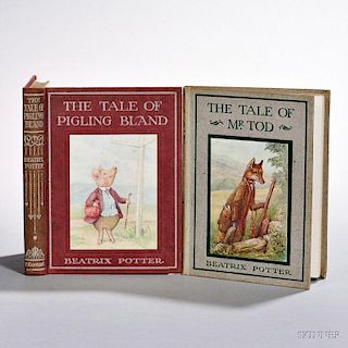 Potter, Beatrix (1866-1943) The Tale of Mr. Tod,   [and] The Tale of Pigling Bland.