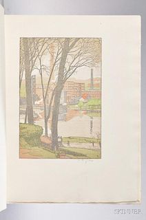 Ruzicka, Rudolph (1883-1978) Newark, a Series of Engravings on Wood.