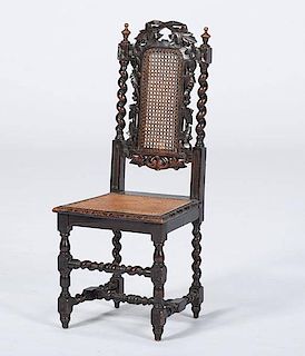 German Carved Side Chair 