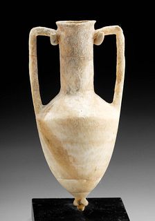 Hellenistic Greek Banded Alabaster Amphora, Christie's