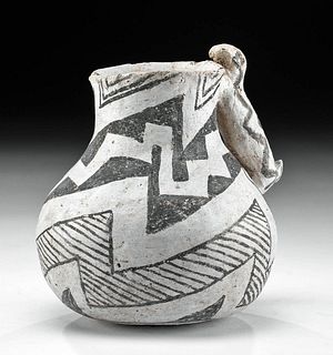 Anasazi Mogollon Pottery Mug Zoomorphic Handle