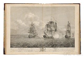 Orsbridge, Lieutenant Philip (d. 1766) These Historical Views of ye Last Glorious Expedition of his Britannic Majesty's Ships and Forc