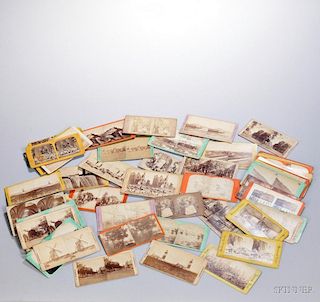 Stereoscopic Views, Approximately Fifty-eight.