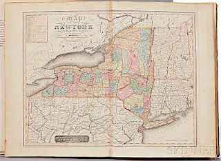 Burr, David H. (1803-1875) An Atlas of the State of New York