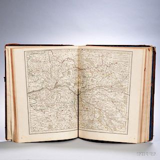 Delisle, Guillaume (1675-1726) and Philippe Buache (1700-1773) Atlas Geographique et Universal,   Defective Copy.