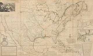 North America. Herman Moll (1654-1732) A New Map of the North Parts of America claimed by France under ye Names of Louisiana, Mississip