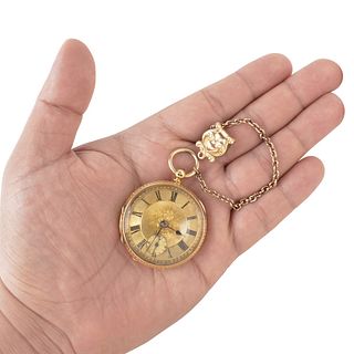 Circa 1883 18K Pocket Watch