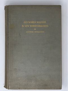 Old World Masters in New World Collections, Singleton,