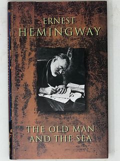 THE OLD MAN AND THE SEA Hemingway hardcover, with dust