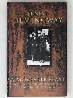 A MOVEABLE FEAST Hemingway hardcover, with dust jacket,