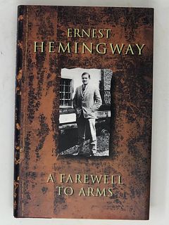 A FAREWELL TO ARMS, HEMINGWAY, hardcover,  with dust