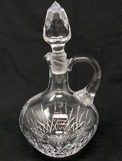 13" Waterford Wine decanter with Stopper Crystal