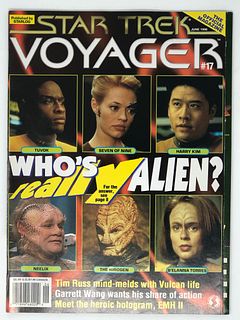 Vintage STAR TREK VOYAGER Magazine #17 June 1998