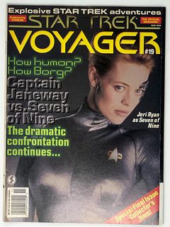 Vintage STAR TREK VOYAGER Magazine #19 Nov 1998