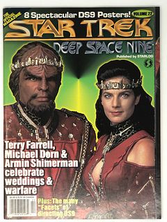 Vintage STAR TREK DEEP SPACE NINE Magazine Vol 22