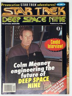 Vintage STAR TREK DEEP SPACE NINE Magazine Vol 24