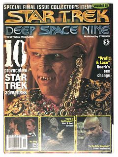 Vintage STAR TREK DEEP SPACE NINE Magazine Vol 25