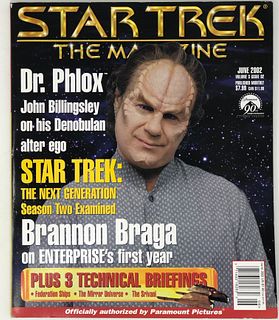STAR TREK THE MAGAZINE vol 2 issue 11 march 2002