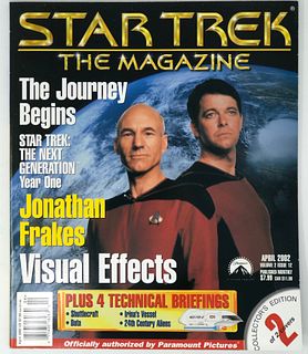 STAR TREK THE MAGAZINE vol 2 issue 9 jan 2002