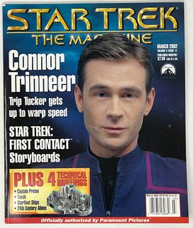 STAR TREK THE MAGAZINE vol 2 issue 8 dec 2001 #1 of 2