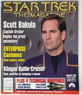 STAR TREK THE MAGAZINE vol 2 issue 8 dec 2001 #2 of 2