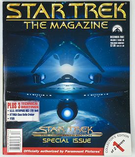 STAR TREK THE MAGAZINE vol 2 issue 7 nov 2001