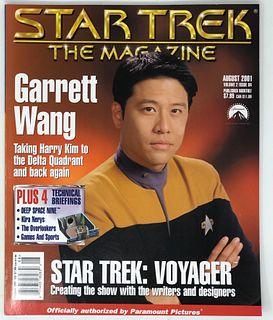 STAR TREK THE MAGAZINE vol 2 issue 4 aug 2001