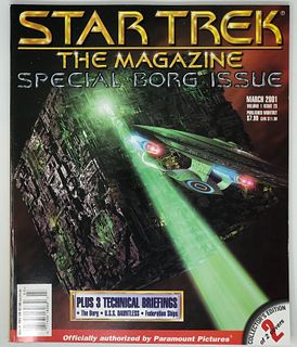 STAR TREK THE MAGAZINE vol 1 issue 23 mar 2001 #2 of 2