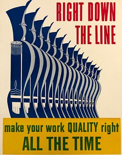 Motivational Poster: Right Down the Line, Make your