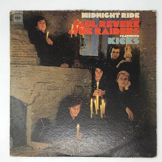 PAUL REVERE AND THE RAIDERS / MIDNIGHT RIDE vinyl LP