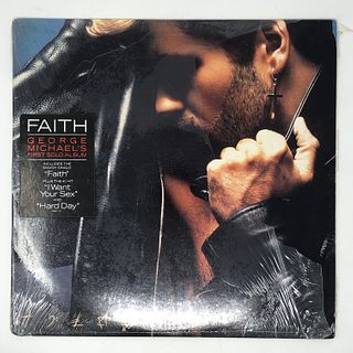 GEORGE MICHAELS / FAITH FIRST SOLO vinyl LP  vinyl LP