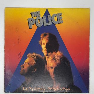 THE POLICE / ZENYATTA MONDATTA  vinyl LP