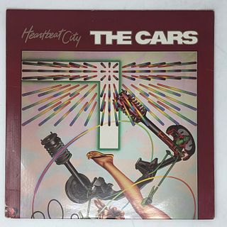 THE CARS HEARTBEAT CITY vinyl LP