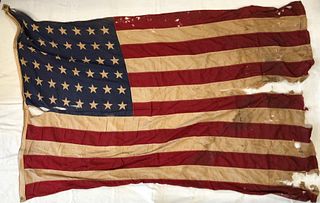 48 stars VICTORY BUNTING US FLAG / WW11